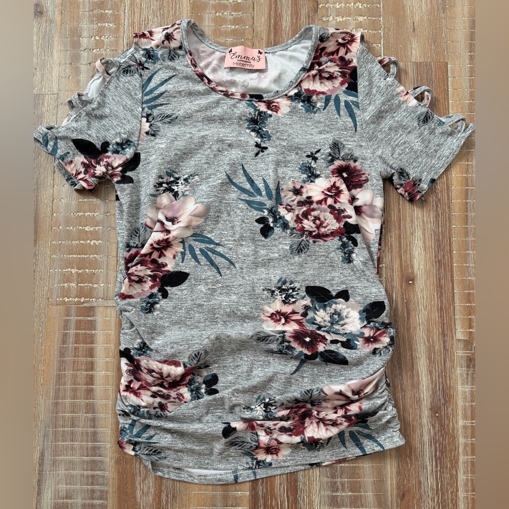 (3/$15) Emma's Expressions Maternity Blouse